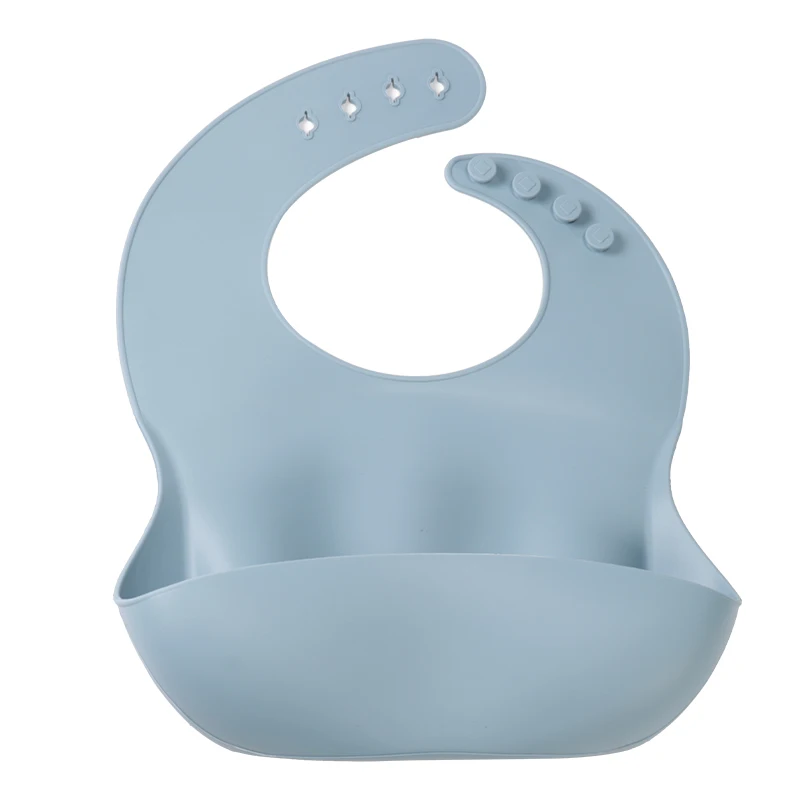 Hot Sale Barn Middagmat Kjøtningskjøl sett Baby Bibs Sugeball Plate Fullt Silikon bordutstyr Venting sett For babyar