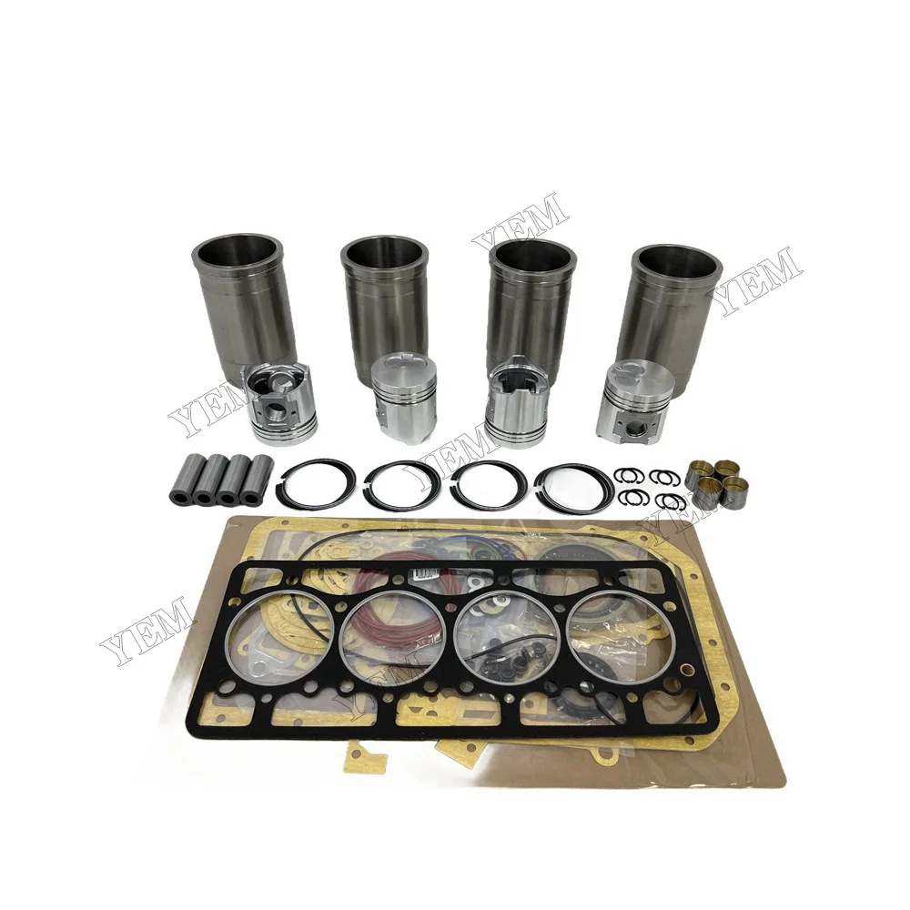 4D94 Overhaul Kit With Gasket Set Fits for Komatsu High Performance Engine Parts 5