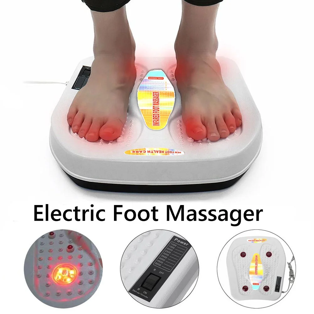 vibration im fuß Private Label Feet Relaxation Vibrator Heizung Vibration Akupunktur  Elektrisches Fuß massage gerät