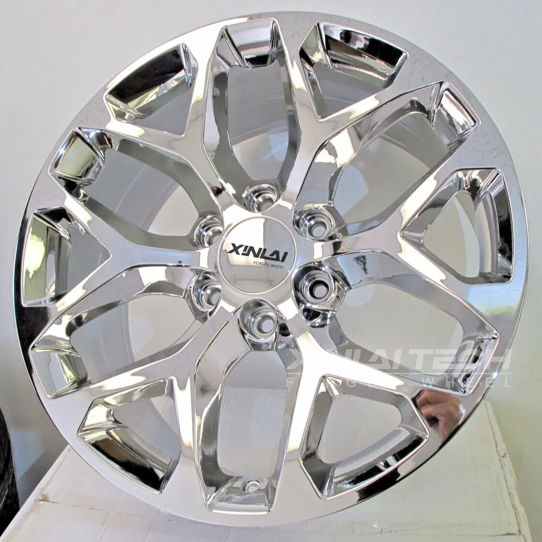 XL Forged Truck Wheels Chrome Rims Multi-Spoke 6x135 6x139.7 6x127 6x120 8x170 8x165.1 for GMC Sierra Silverado Ford F-150 - Image 2