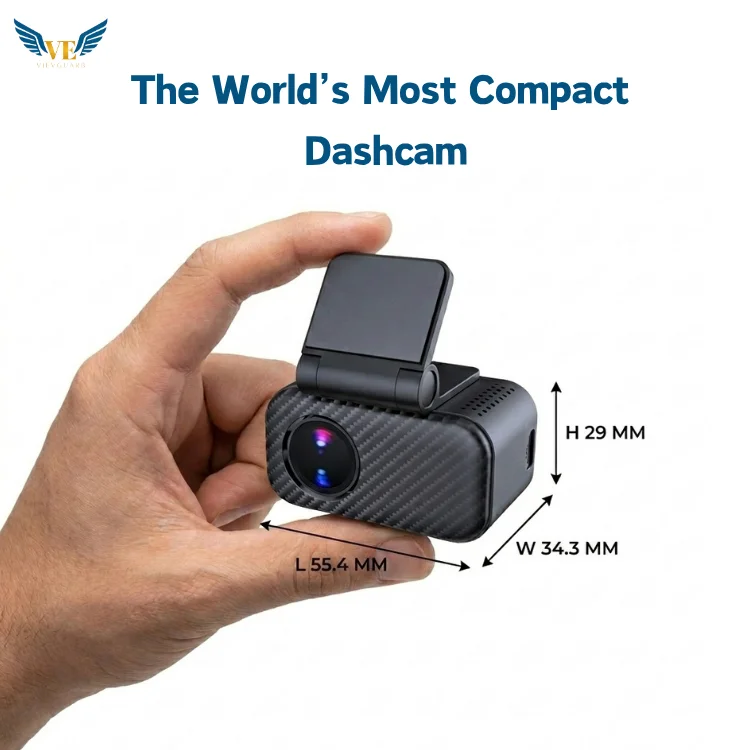 VIEVGUARB MINI Dash Cam G-Sensor Loop Recording App Control