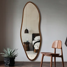 Eco-Friendly Finnish Pine Frame Nordic Anti-Explosion Full Length Dressing Mirror