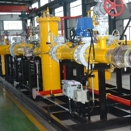 CNG PRMS Gas Pressure Regulating and Metering Station