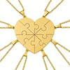 Collana con cuore in oro-8