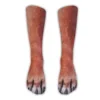 Red dog paws