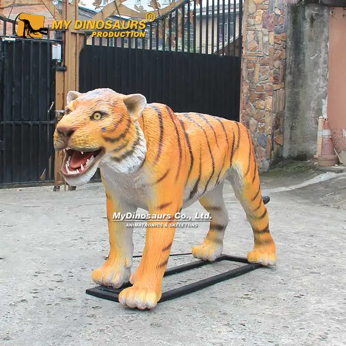 V Names White tiger Custom Realistic Animal Sculpture Giant Animal Model