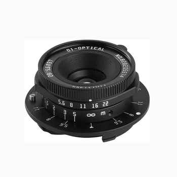 TTArtisan M 28mm F5.6 Limited Edition Full Frame Manual Focus F5.6-F22 Black Brass Camera Lens for Leic a M240 M6 M7 M8 M9 M9p