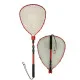 Red 2-section folding white 30 silicone net