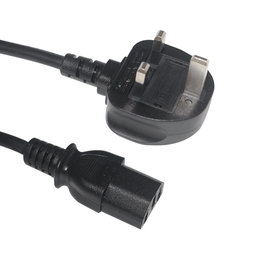 
BSI одобрение BS 1363 3g 1,5 мм разъем 1,5 м проводник для чайника C13 Pc компьютер 2 Ac Ce Ведущий 3-контактный кабель питания Великобритания 