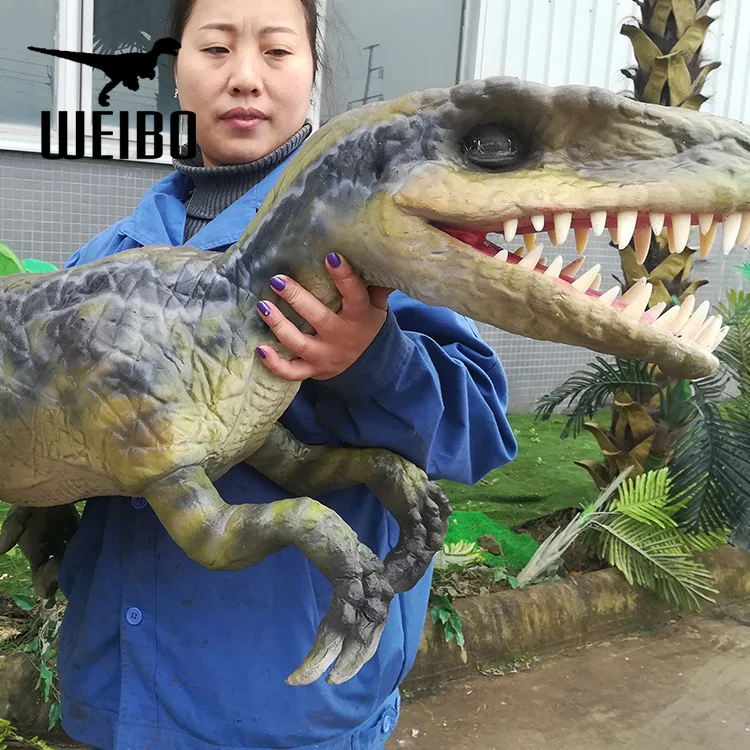 Realistic Baby Dinosaur Dinosaur Puppet With Sound