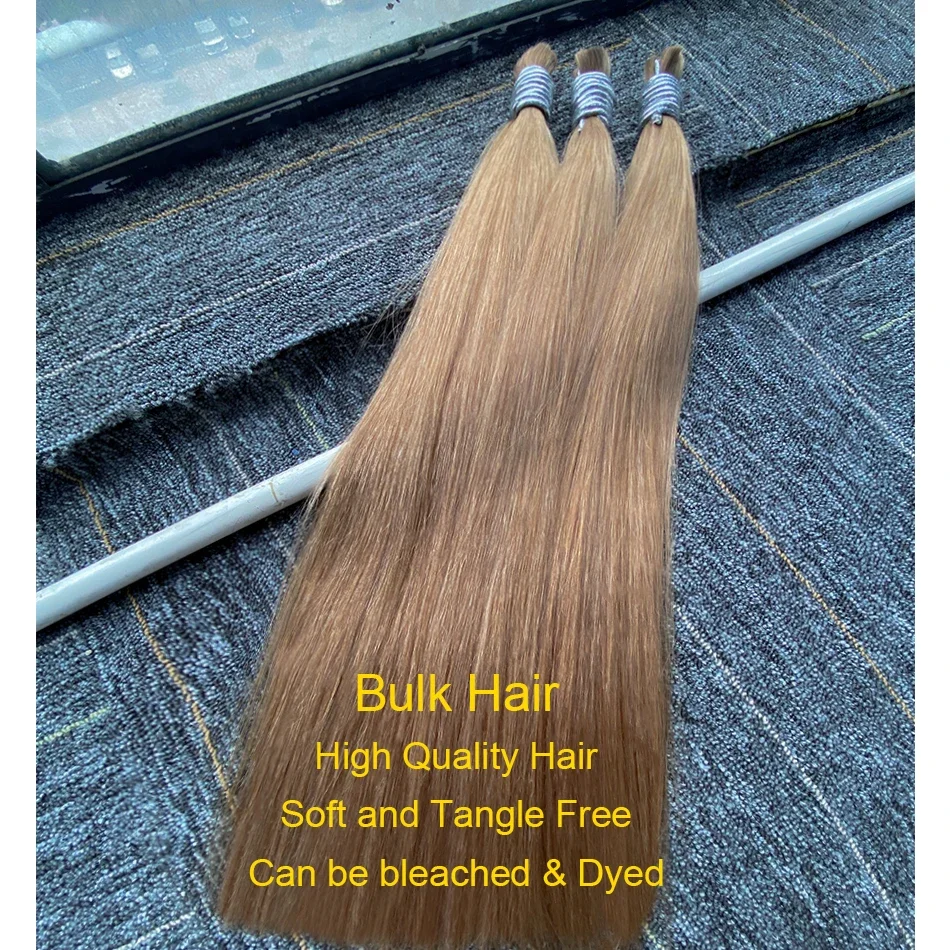 613 medaus blondinės tiesūs žmogaus plaukai, birūs, audimui, be ataudų, 30 colių plaukai_voghion.com