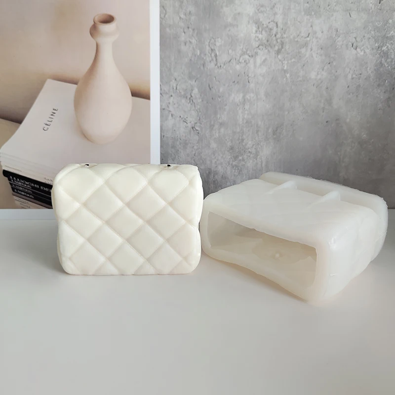 New mold Fashion Women's Handbag Candle Mold Luxury Girl Wallet Silicone  Mold Lady Purse Bag Scented