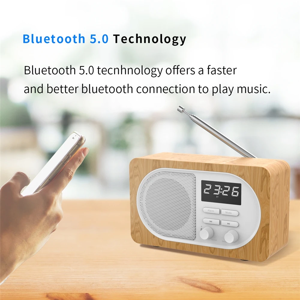 Подлинный компонент, часовой микрофон, автомобильный Bt-кронштейн, TF-карта, беспроводной динамик