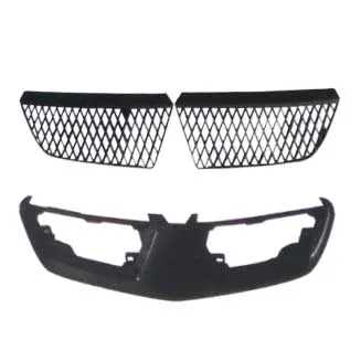 product car auto parts front grille cover kit for mitsubishi lancer 2003 2005 2007 accesorios body kit-36