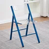Cornice quadrata piatta blu spray trasparente di terza generazione