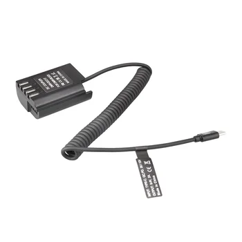 TYPE-C DMW-BLK22 Dummy Battery G9 S5K GH5M2 GH6 Type-C PD Power Bank External Camera Accessory Supply detail image