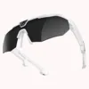 White Frame + Sunglass Lens