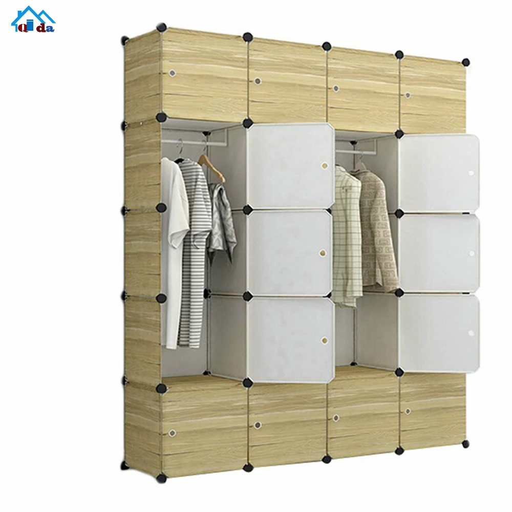 Diy Plastic Plastic Storage Modular Storage Cube