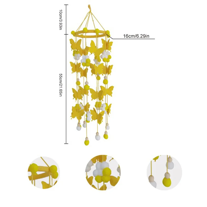 amazon popular selling baby felt crib mobile hanging decoration toy