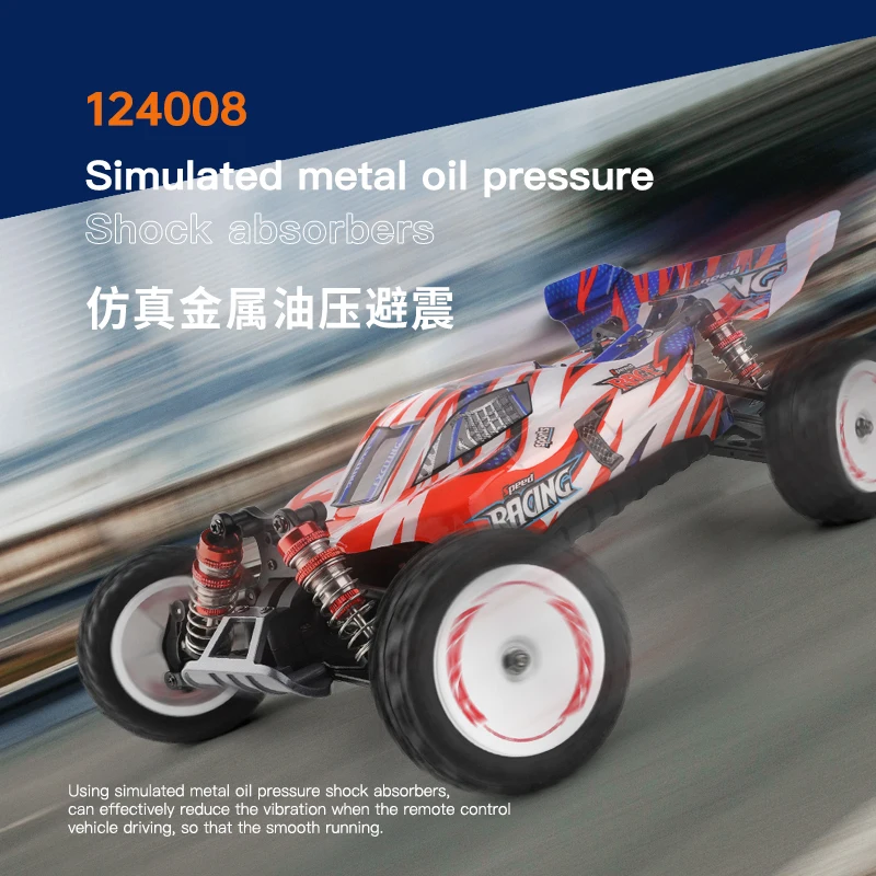 Wltoys 124008 - High Speed 1:12 Scale Racing Car for Kids