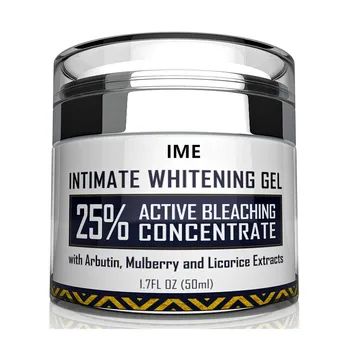 Private Label Intimate Whitening Lightening Gel Strong Bleaching Cream For Dark Skin