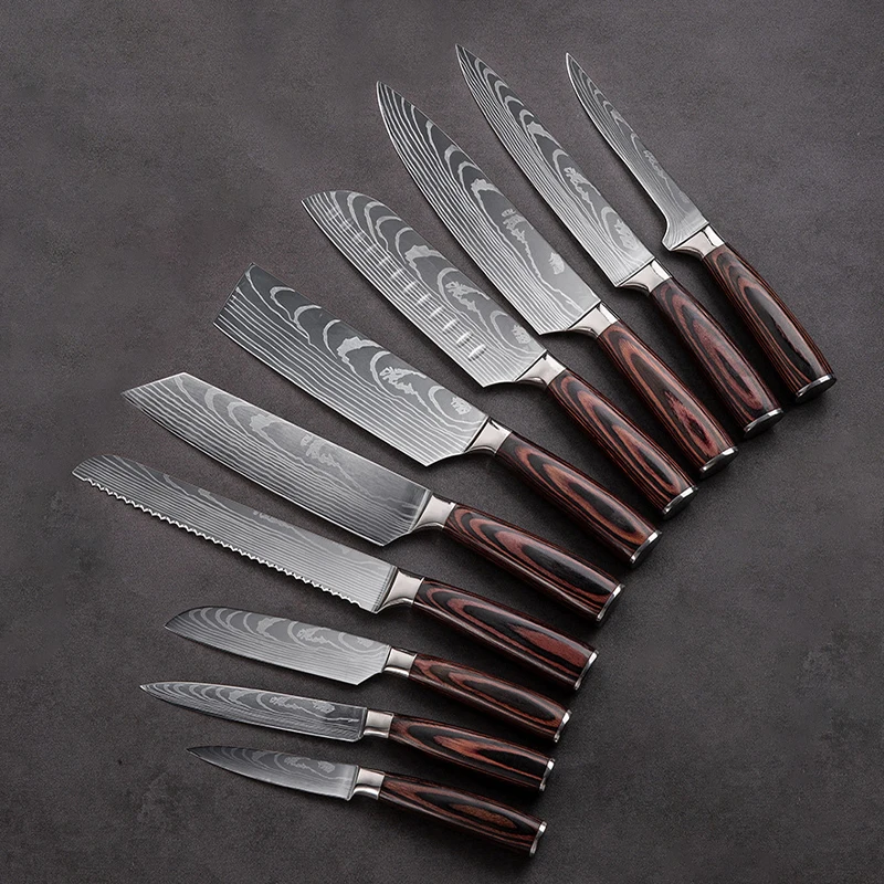 Chinese 4Cr13 stainless steel kitchen knife