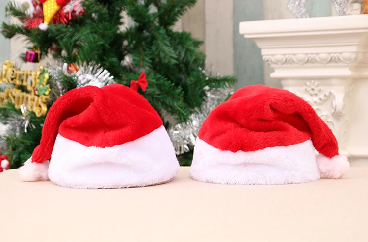 2021 Winter Pet Adult Baby First Santa Claus Red Wine Sublimation Pudding Led Light Merry Christmas Hat In Bulk