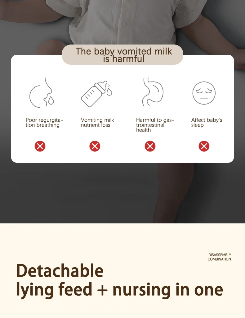 Breastfeeding Pillow,Multifunctional Baby Feeding Support Nursing