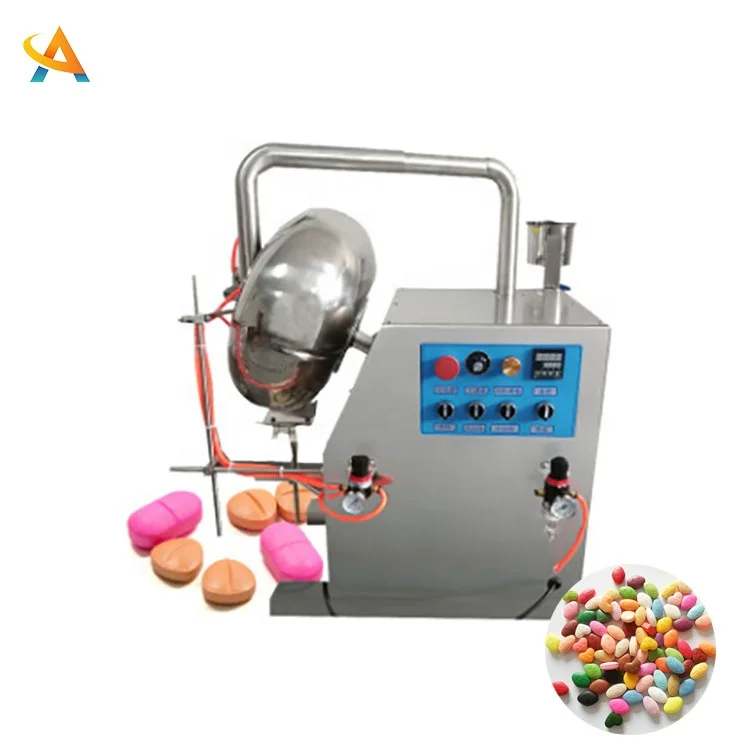 2021 High Quality Factory Supply Custom Automatic Film Tablet Coating Machine /Candy Coating Machine for sale
