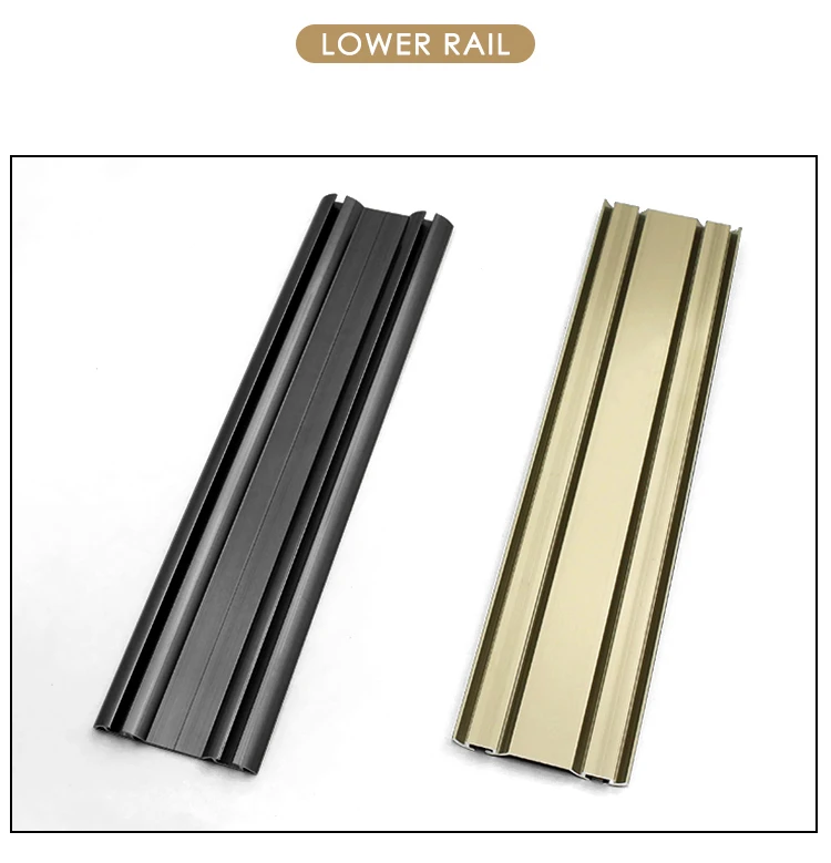 Toco Double Rail Sliding Metal Barn Doors Window Rollers Hardware For