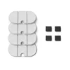Compatible WF002 filter element (4 pces) filter cotton (4 pces)