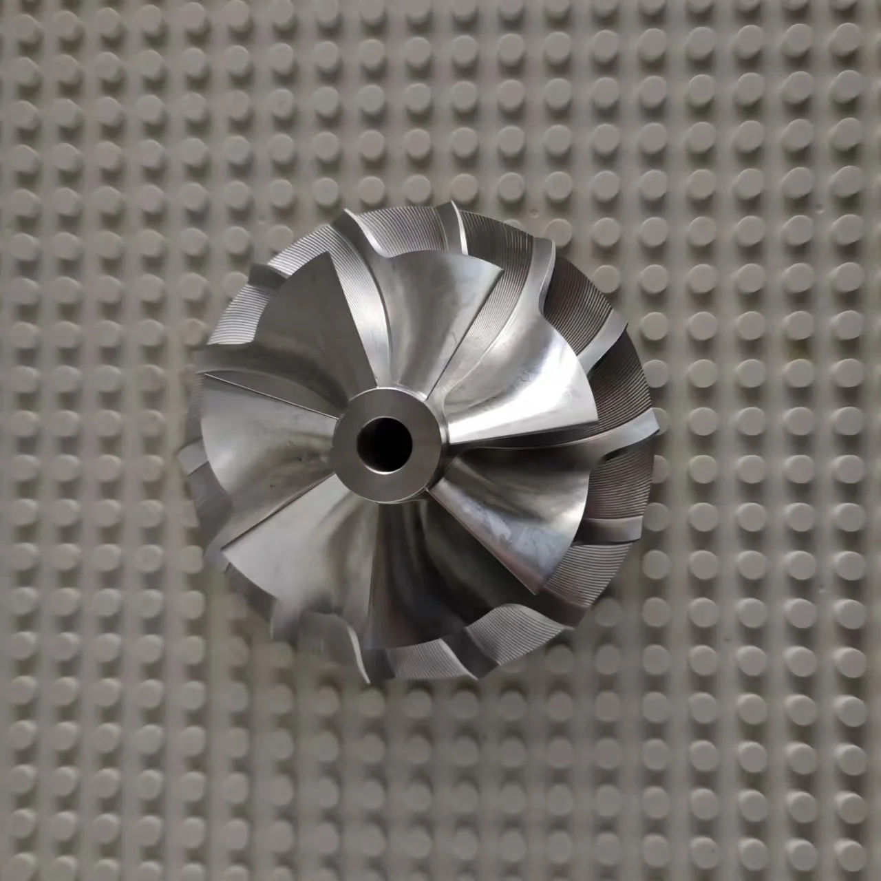 Custom Rc Jet Engine Turbojet Engine Turbine Impller  Wheel Aluminum Alloy