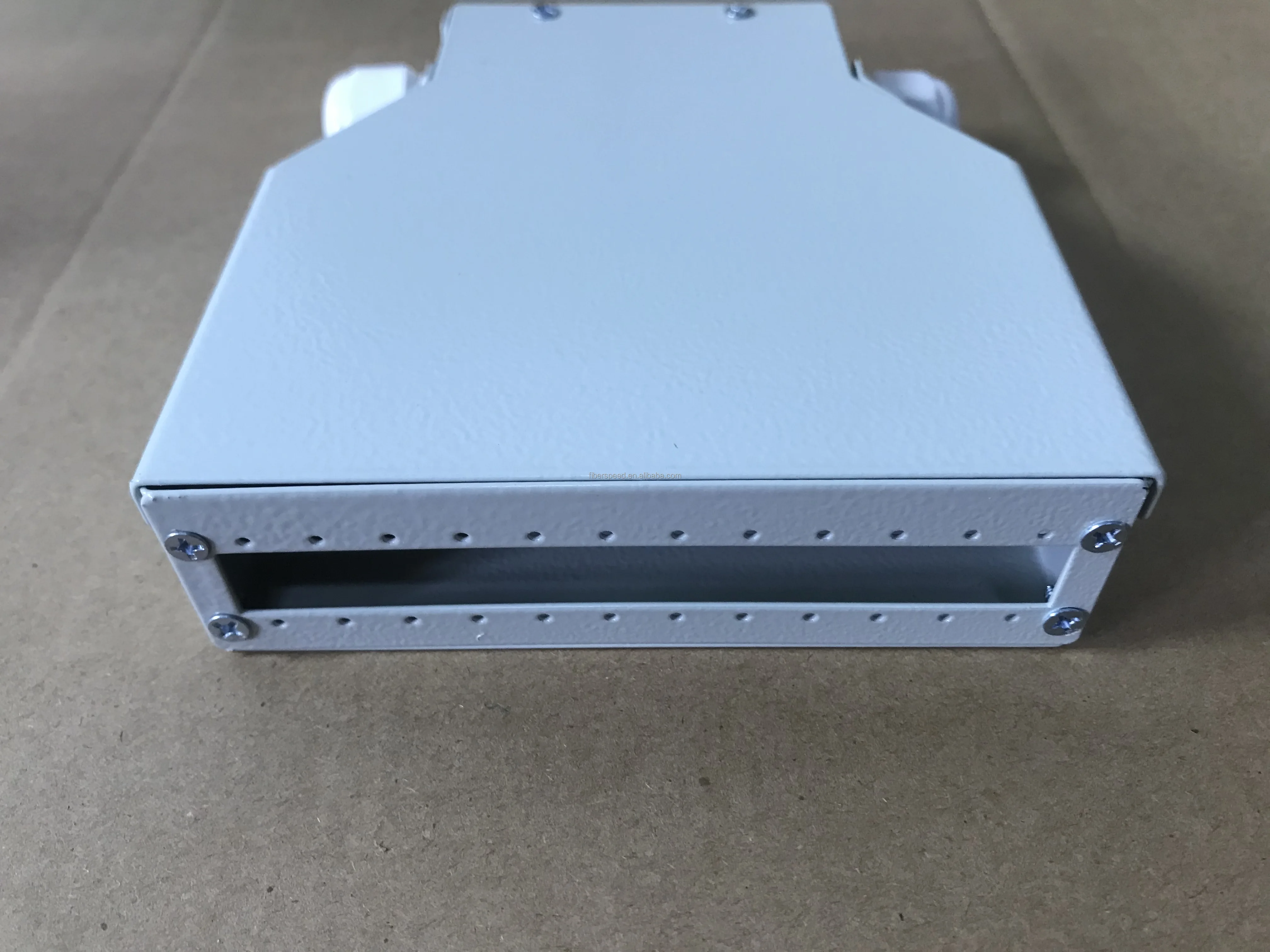 12 Port Din Rail Metal Box Fiber Termination Box Fiber Patch Panel