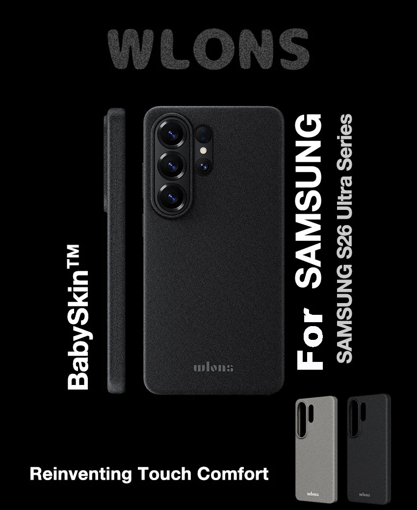 product laudtec tpu pc phone case luxury back cover baby skin magnetic simple business custom logo for samsung galaxy s26 ultra sjk1116-2