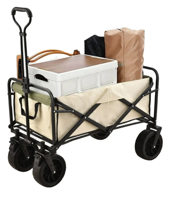 Factory Cheaper Foldable Portable Picnic Beach Trolley Carts Camping ...