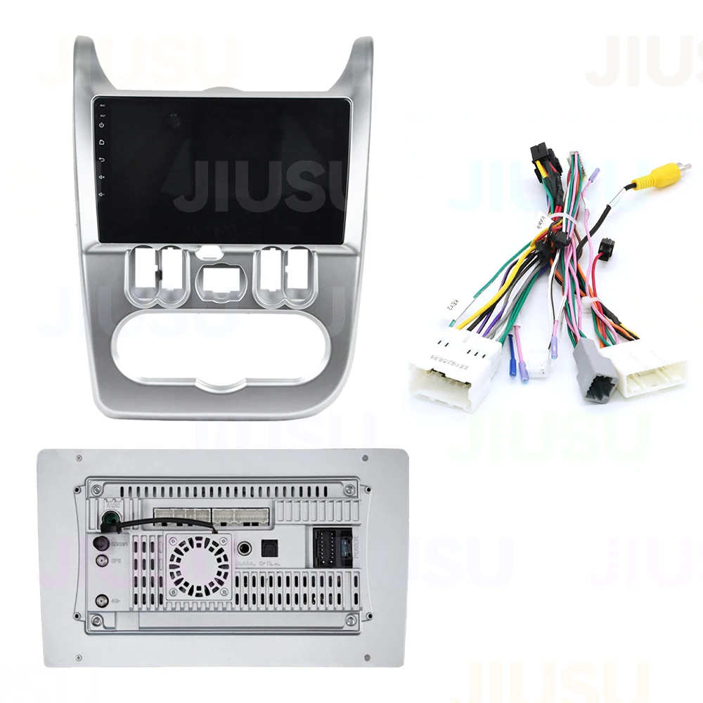 Android 12 Car Radio GPS Navigation DVD Player Stereo Multimedia Audio System for Renault Logan Sandero Dacia Duster 2009-2015