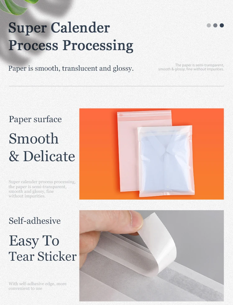 Custom Recyclable Art Paper Packaging Biodegradable Self-Seal Semi ...