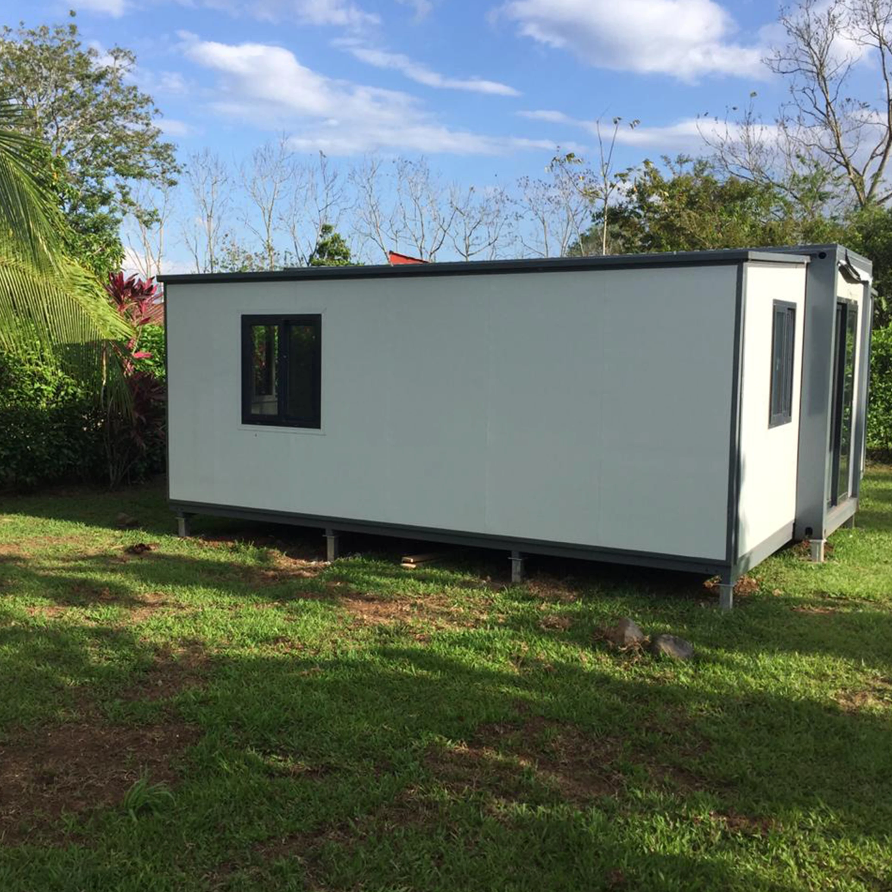 Low Cost 4 Bedroom Prefabricated Expandable House Prefab Modular Foldable Houses Building Made in China