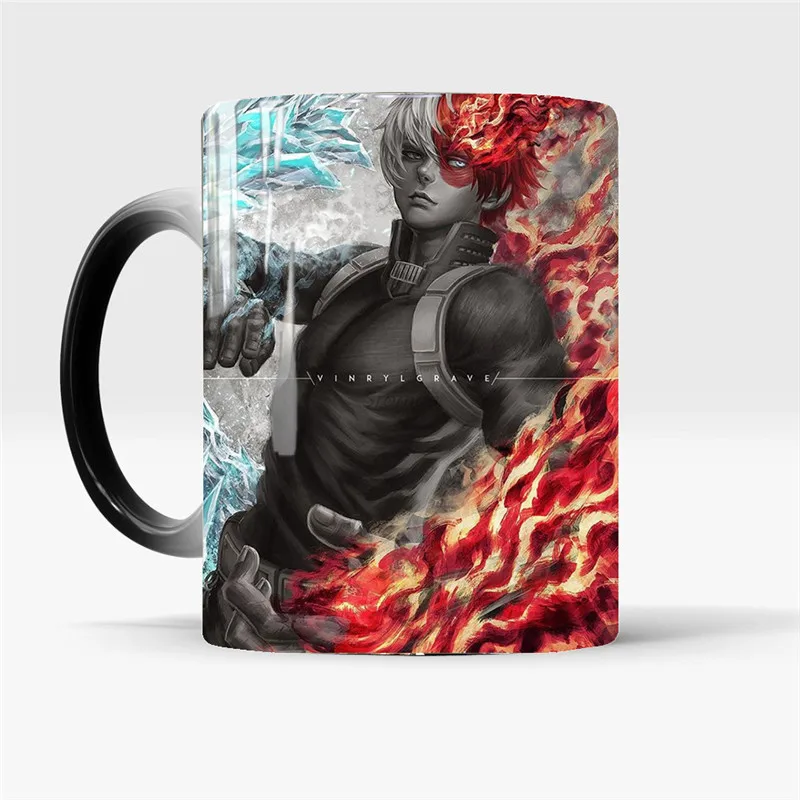 Hot Selling My Hero Academia Coffee Mug Anime Color変更ceramic Mug With Hot水magic Mugs Buy 私のヒーロー学界マグカップ コーヒーマグ 変色セラミックマグ Product On Alibaba Com