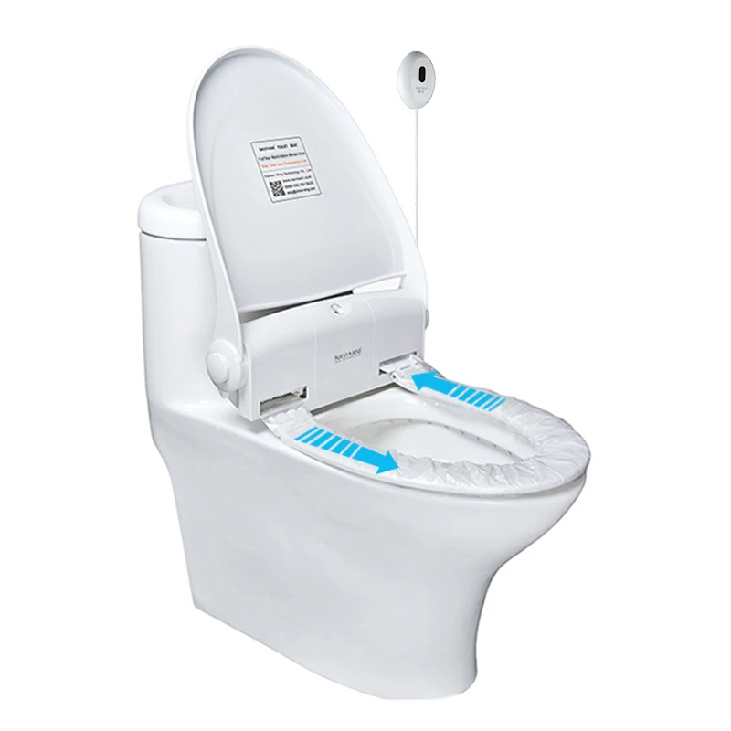 Replaceable Smart Design Electronic Bidet Toilet Seat Cover for Public Sanitation Cleaning Restroom in Hotel Office School Gym