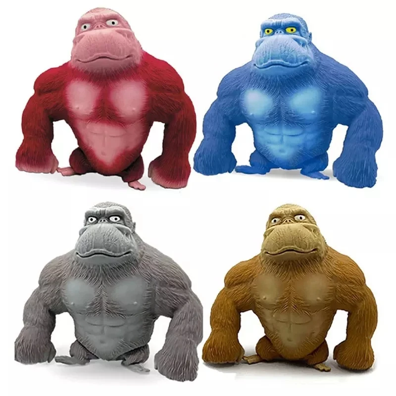 Verbanning prinses herfst Jungle Animal Figurines Christmas Gifts For Kids Pop Speelgoed Doll Toy  Anime Figure Toys Latex Monkey Gorilla Squeeze Toys - Buy Squeeze Toy  Gorilla Pinch Toy Squishy Autism Stress Reliever Fidget Toys