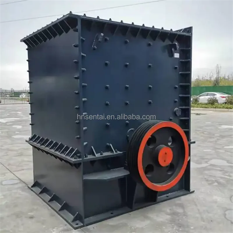 High Efficiency Box Crusher for Large Building Stone Mica Hornblende Feldspathoid Calciclinite Crushing Include diesel Motor