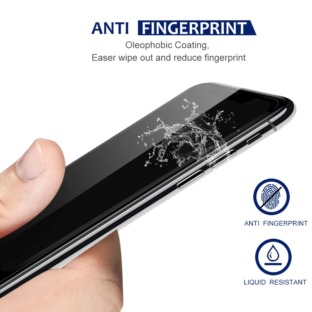 
Для iphone 12pro Max антишпионское полное покрытие мобильное закаленное стекло Защита экрана для Iphone 11 pro Max X XR Xs Max 