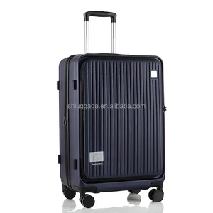 Fashionable ABS +PC Luggage Travel Box 20"24"28 Inch Suitcases Bags Luxury Trolley Case Large Capacity Suitcase for Journey