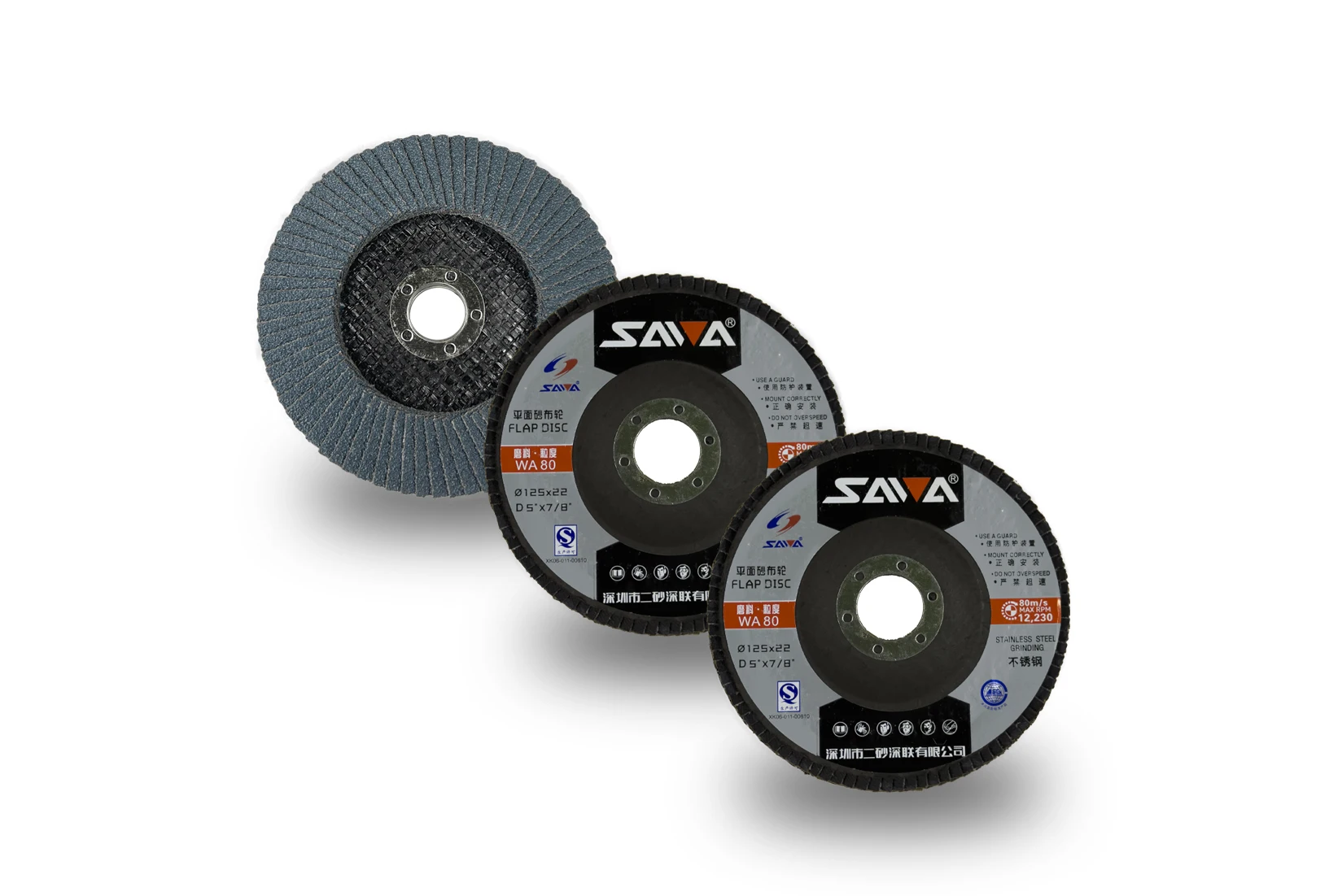 5 Inch Rust Remove Flap Disc Sharp Durable Grinding Tools Flap Wheel