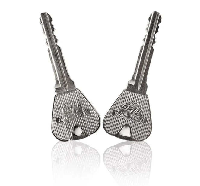 
Новый волшебный трюк, игрушка, складной ключ через бутылку или кольцо, реквизит для фокусов, Волшебная шутка, игрушка, легко играть 