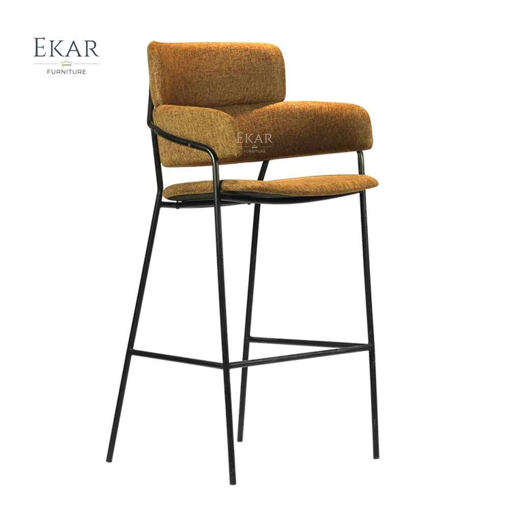 Home Furniture Modern Bar stool Chairs Metal High Bar Stool Chair Bar Room Restaurant Furniture manufacture