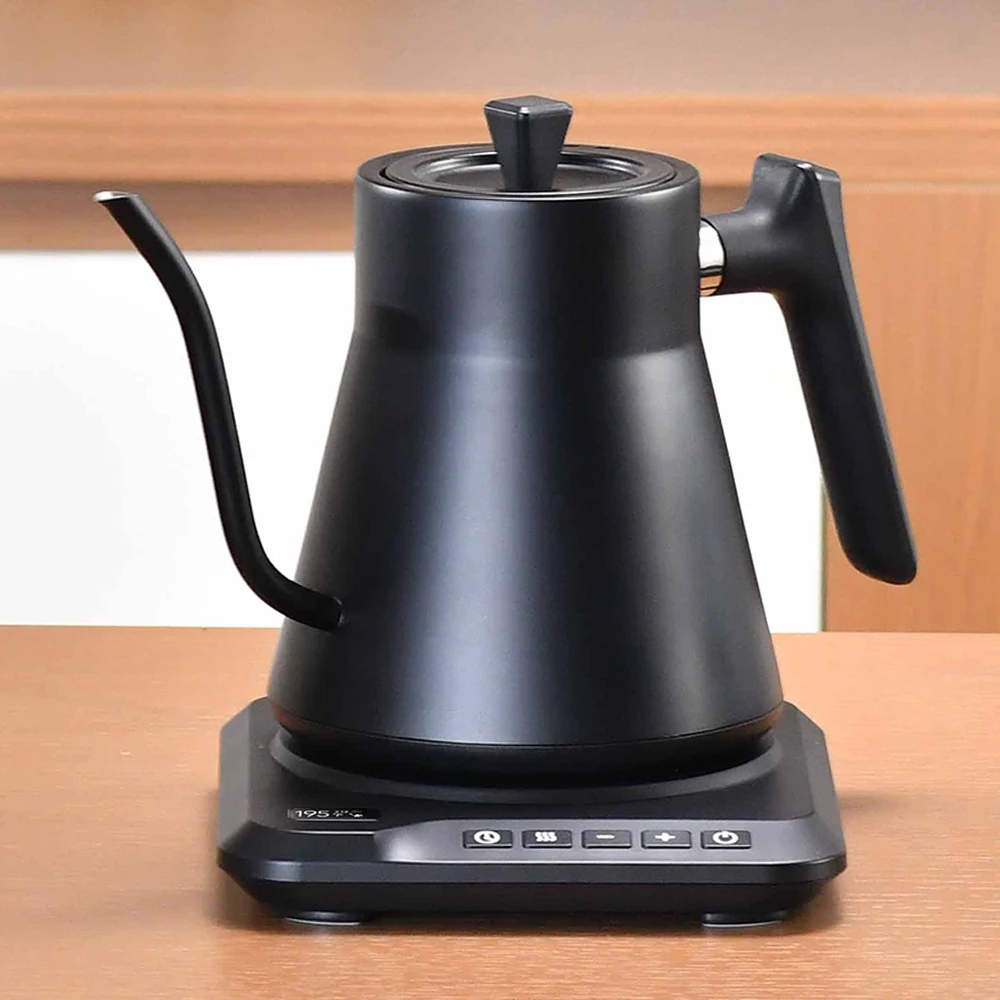 Manufacturer 1000ml Electric Kettles Smart with Temperature Control Pour Over Digital Tea Maker Gooseneck Coffee Drip Kettle
