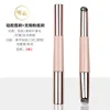 Pink silicone concealer brush