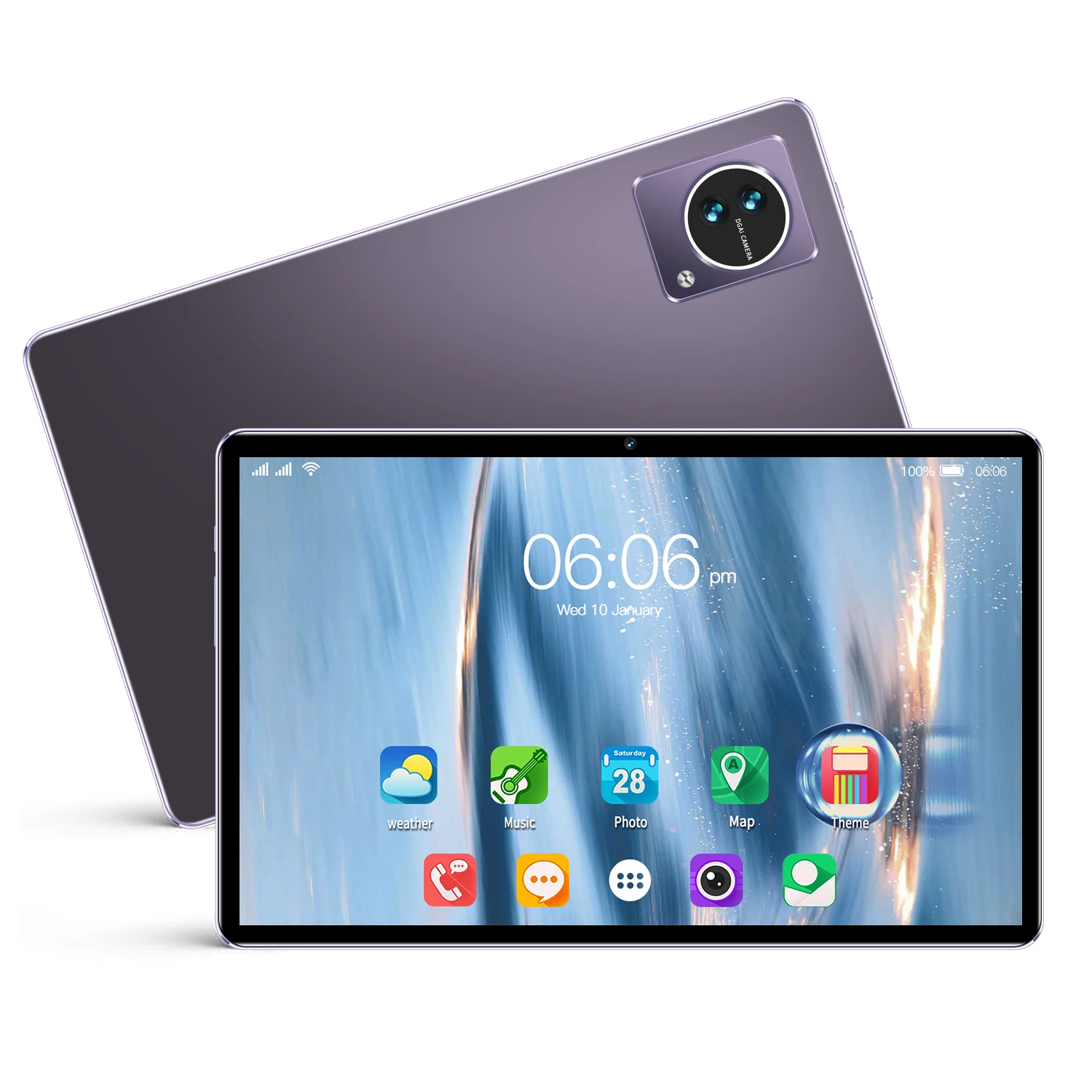 工場価格 V10 デュアルSIMカード 10インチタブレット Android 12 教育